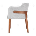 Modern furniture of solid ash wood chair